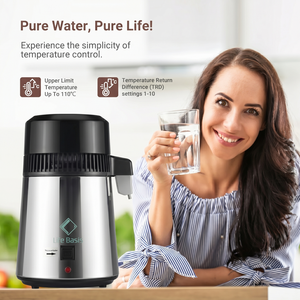 Tanque interno <span class=keywords><strong>de</strong></span> acero inoxidable para uso Dental, <span class=keywords><strong>destilador</strong></span> <span class=keywords><strong>de</strong></span> <span class=keywords><strong>agua</strong></span> portátil <span class=keywords><strong>de</strong></span> <span class=keywords><strong>4</strong></span> <span class=keywords><strong>litros</strong></span> - Product Image 4