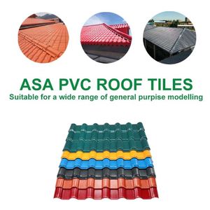 Nhựa tổng hợp mái ngói thuộc địa loại ASA Tây Ban Nha gạch sóng đồng bằng gạch chịu nhiệt cho khách sạn biệt thự giá bán buôn - Product Image 6