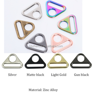 Tam Giác Khóa Túi Ví Dây Đeo Tam Giác D Vòng Vành Đai Con Chó Cổ Áo Chuỗi Túi Phụ Kiện Cho Con Chó Tag <span class=keywords><strong>Clip</strong></span> Túi Phần Cứng Máy Ảnh Dây Đeo - Product Image 4