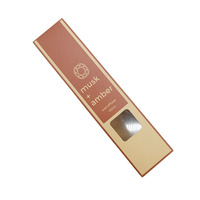 Boîte de bâtons de parfum kraft en papier carton Boîte cadeau d'emballage de bouteille de diffuseur de roseau de luxe