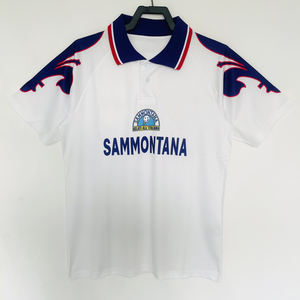 Uniforme de Fútbol de Verano, Manga Corta, Retro 1995/96, Fiorentina, Local y Visitante, Camiseta de Clubes de Fútbol Europeos, Impresa, de Secado Rápido - Product Image 1