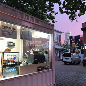 China 20ft 40ft Prefab Contenedor desmontable Cafetería Restaurante Contenedor de lujo Bar Paquete plano Casa contenedor - Product Image 3