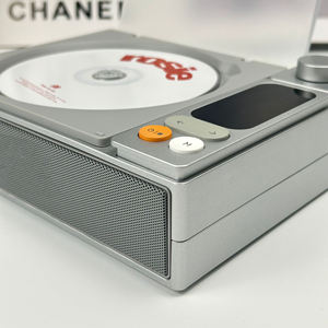 Gramophone rétro <span class=keywords><strong>Lecteur</strong></span> <span class=keywords><strong>CD</strong></span> <span class=keywords><strong>intégré</strong></span> Haut-parleur BT <span class=keywords><strong>Lecteur</strong></span> de musique <span class=keywords><strong>portable</strong></span> Bayinhe - Product Image 6