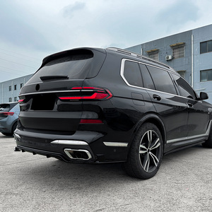 สปอยเลอร์หลัง Amp-Z สำหรับ BMW X7 G07 M Sport ปี 2019 สีดำเปียโน ลายคาร์บอนไฟเบอร์ ผิวด้าน สไตล์แต่ง - Product Image 3