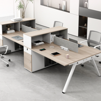 Nouvelle Poste de Travail Modulaire en Bois, Durable et Réglable, pour Bureau Moderne, Vente en Gros