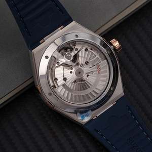 Reloj Mecánico Unisex de Lujo y Alta Calidad, Acero Inoxidable 904, Correa de Cuero, Cristal de Zafiro, Cronógrafo, Deportivo, para Buceo - Product Image 4