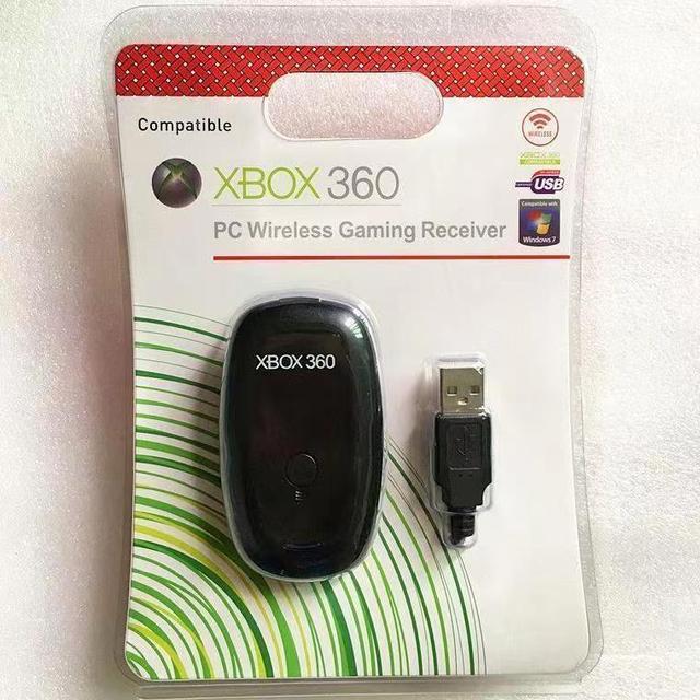 Original Xbox360 Adapter for Wireless Gamepad Receiver with Original Chip ABS Material 12-Month Warranty