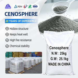 Poudre et particules de Céno-sphère, agent de remplissage à faible conductivité thermique pour revêtements ignifuges, peintures anticorrosion et <span class=keywords><strong>mastic</strong></span> mural - Product Image 3