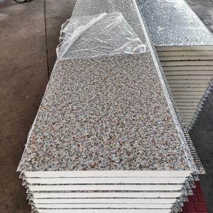 Revestimiento de Metal decorativo térmico de 16MM de espesor, Panel sándwich de Pu, tablero tallado de Metal <span class=keywords><strong>para</strong></span> pared Interior y techo - Product Image 2