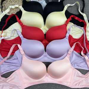 Soutien-gorge d'allaitement à faible coût allaitement rembourré soutien-gorge visage lisse Type ouvert soutien-gorge de sommeil d'allaitement maternel avant l'alimentation du bébé - Product Image 3