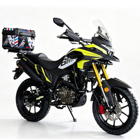 Motor Trail Performa Tinggi 250cc Motos 300 Cc Tekken 300 4 Katup 6 Percepatan Berpendingin Oli Sepeda Motor Bensin 250cc ADV Mtoorcycle
