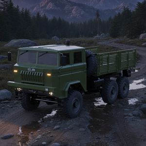 RLAARLO Red Rock CQ261 1/10 Camion Militaire Brushless 6S de Qualité Muséale en Résine pour 14 Ans et Plus - Product Image 3