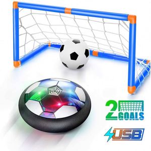 Set Hoverball Usb Rechargeable Led <b>Light</b> Indoor Hover Soccer Ball Kids Gift Toy - Product Image 3