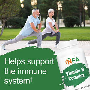 Cápsulas de Complejo Vitamínico B con Folato y Vitamina B12 Directamente de Fábrica, Apoya un Sistema Nervioso Óptimamente Funcionando - Product Image 5