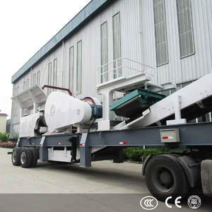 Planta Móvil de Trituración de Mandíbulas Tipo Neumático con Capacidad de 60 Toneladas, con Alimentador, Motor, Rodamiento, PLC y Caja de Cambios para Trituración de Piedra - Product Image 2