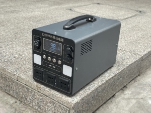 Station d'alimentation solaire portable 1000Wh/1000W avec batterie au lithium, générateur de stockage pour appareils domestiques et port de communication CAN - Product Image 4