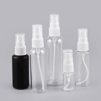 Mini Botella de Spray de Plástico Negra para Alcohol Médico, 10ml-120ml, Botella de Spray Farmacéutico, Botella de Medicina Personalizada
