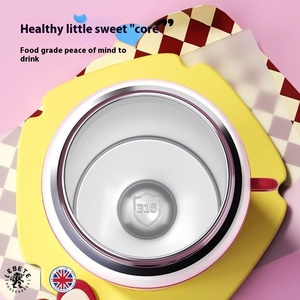 Taza de vacío de acero inoxidable 316 de gran capacidad para estudiantes femeninas de alto valor, taza de agua de diseño moderno, taza portátil de paja, agua - Product Image 4