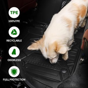 Новые поступления: Индивидуальные водонепроницаемые противоскользящие всепогодные автомобильные коврики класса люкс из TPE для Ford (оптом) - Product Image 5