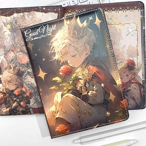 Nuevo Cuaderno de Dibujos del <span class=keywords><strong>Principito</strong></span> B6 con Páginas a Color, Encuadernado con Hilo, Tapa Dura de Imitación de Cuero, Bloc de Notas de Regalo con 100 Hojas - Product Image 2