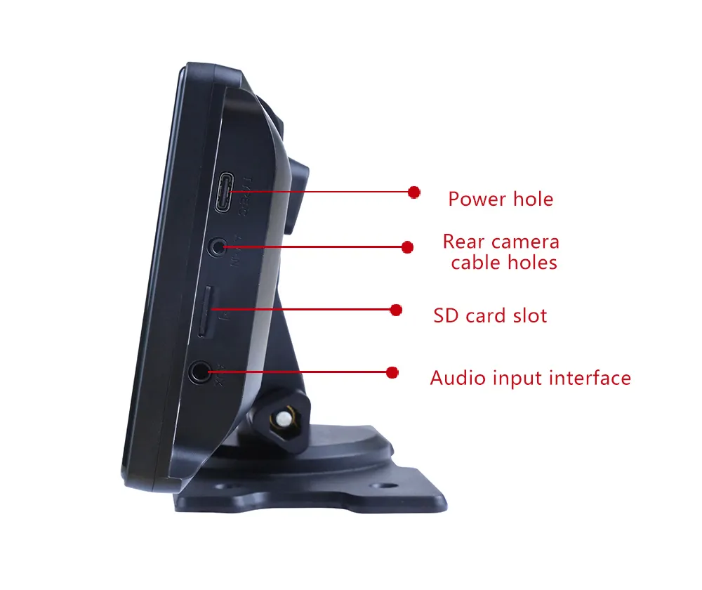 10.26 pouces 4K Dash Cam DVR écran tactile pour Alpine Car Audio Carplay Android Auto CarPlay moniteur sur tableau de bord carplay scree