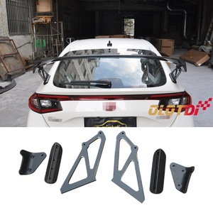 Alerón Trasero de Fibra de Carbono con Soporte de Aluminio para Honda Civic 11th TYPE-R FL5 2022-2023 - Product Image 2