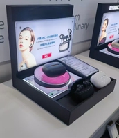 Support d'affichage personnalisé en acrylique pour casques audio avec éclairage LED, marque HONGZHAN, modèle HZ0079, pour écouteurs Bluetooth