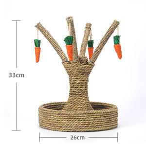 Rascador para Gatos Sostenible en Forma de Rama con Tabla de Sisal y Estructura para Trepar - Product Image 1