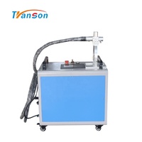 Máquina de limpieza láser de mochila portátil de 50W, eliminación de óxido láser de mano de 50W para pintura de óxido, aceite para madera, vidrio de aluminio
