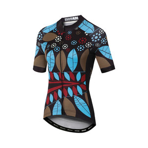 Maillot de Ciclismo con Protección UV UPF50+, Tela de Secado Rápido, Elástico, para Ciclismo de Larga Distancia, Estilo Oriental, Vacaciones y Excursiones en Bicicleta - Product Image 1