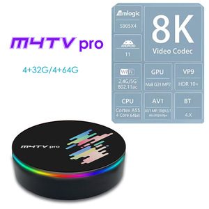 Uuvision <span class=keywords><strong>MYTV</strong></span> PRO Android TV Box AV1 Amlogic 4GB 32GB/64GB Set Top Box Android 12 para Smart TV - Product Image 2