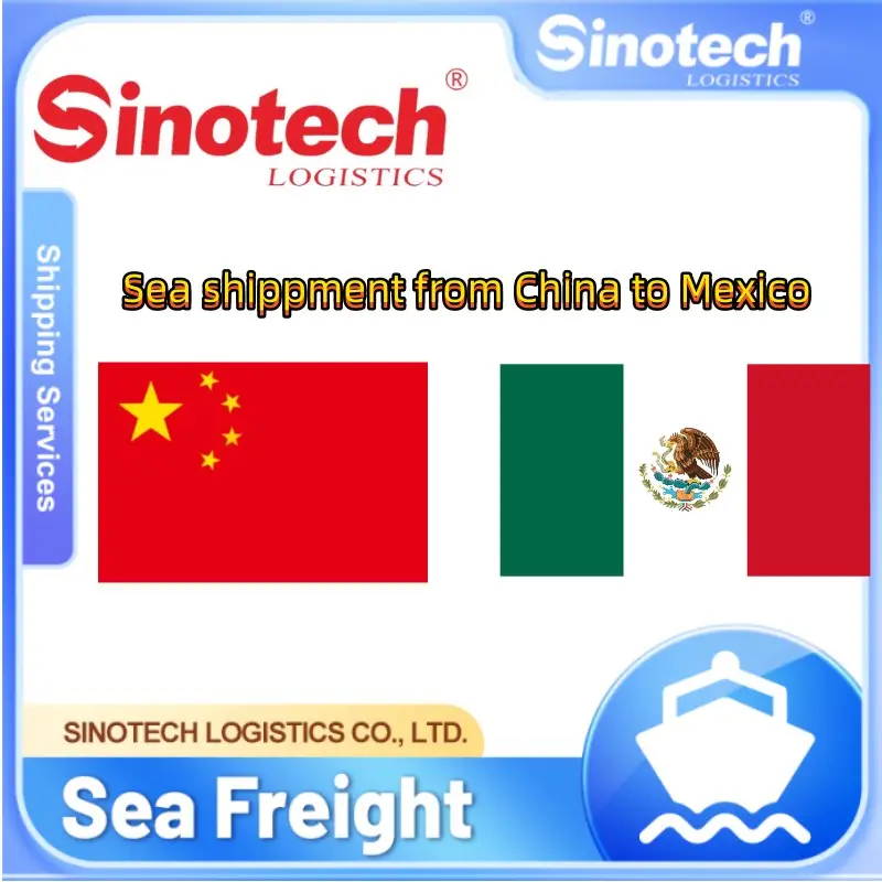 Versandagentur zu Container von China nach Mexiko Luftversand nach Mexikos Meer Speditionsabwicklung Mexico