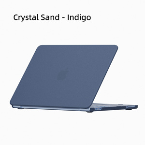 Funda Protectora Rígida de Cuero Genuino Crystalline Sand, Impermeable y Duradera, para Laptop, Bolso de Mano Portátil para MacBook Air - Product Image 4