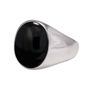New Arrival Real Pure 925 <b>Silver</b> <b>Ring</b> for <b>Men</b> Oval Stone Natural Agate Antique Fine Jewelry - Product Image 4