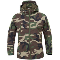 Herren Winterjacke Taktische Wasserdichte Softshell 3-in-1 Schicht Fleecejacke Unisex Outdoor Windbreaker Khaki Farbe