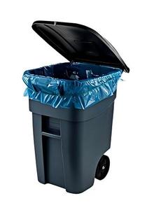 ถุงขยะรีไซเคิล Huamaohengchun ขนาด 65 แกลลอน หนา 1.5 มิล สีน้ำเงิน สำหรับถังขยะขนาดใหญ่ ขนาด 50” x 48” (50 ใบ) - Product Image 3