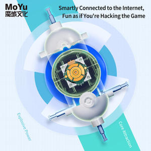 Cubo Magnético Inteligente <span class=keywords><strong>MoYu</strong></span> <span class=keywords><strong>AI</strong></span>, Rompecabezas Electrónico Conectado a la Red, Batalla en Línea por Aplicación, Cubo Mágico Magnético - Product Image 6