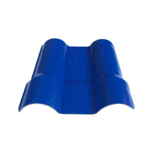 Tuile de toiture espagnole R1050, rouge brique, ASA UPVC, résine anti-ultraviolets, longueur 219 mm, pour bâtiments résidentiels - Product Image 2