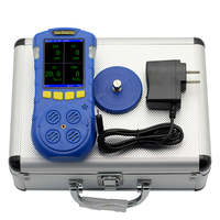 Huafan Offres Spéciales 4 en 1 GPL CH4 O2 CO H2S Analyseur de détecteur de gaz multi-portable