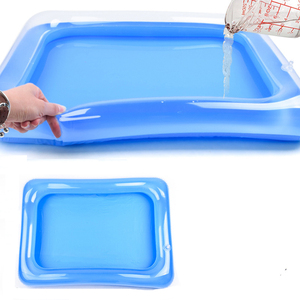 Table Mobile en plastique pour enfants, jouets de boue de couleur d'argile de <span class=keywords><strong>sable</strong></span>, <span class=keywords><strong>piscine</strong></span> de <span class=keywords><strong>sable</strong></span> gonflable, plateau flottant - Product Image 6