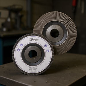 Disque à lamelles Trizact 115x22 mm A45 pour ponçage et meulage du métal - Product Image 3