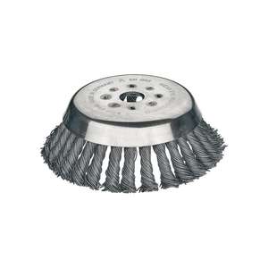 Lessmann แปรงรูปกรวย DM ลวดหนา155มม. เหล็ก0.5มม. 12มม. เจาะ25.4มม. 10000นาที-¹ - Product Image 1