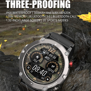 Bán Chạy Đồng Hồ Thông Minh Đồng Hồ Thông Minh Thể Thao Đa Chức Năng Theo Dõi Sức Khỏe Màn Hình HD IPS 1.32 Inch - Product Image 5