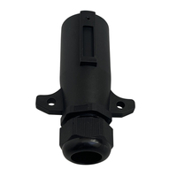 Robuster Amerikanischer 7-Poliger Runder RV-Style Anhängerstecker Anhängeradapter für Auto