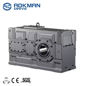 Réducteur de vitesse industriel à engrenages hélicoïdaux en fonte série H pour machines de cimenterie intensives - Product Image 2