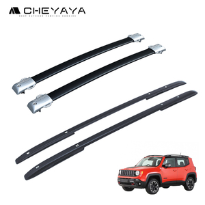 Barra Transversal para Techo Exterior para Jeep <span class=keywords><strong>Renegade</strong></span> 16+, Barra Portaequipajes de Aleación de Aluminio CHEYAYA, Soporte para Equipaje - Product Image 1