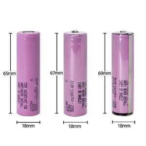 %100 Tam Kapasiteli Orijinal 18650 35E 3500mAh Lityum Pil INR18650 35E 3500mAh Li-ion Pil SAM INR18650 35E için - Product Image 2