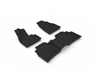 Autobo pour Hongqi HS5 <span class=keywords><strong>SUV</strong></span> de luxe 2019-2025 Tapis de sol de voiture tout temps en TPE Ensemble complet 100% imperméable Facile à nettoyer - Product Image 2