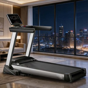 Futai F500 Appareil de fitness d'intérieur multifonctionnel silencieux et amortissant les chocs pour la marche sur piste, avec écran LCD et moteur 3.5HP - Product Image 4