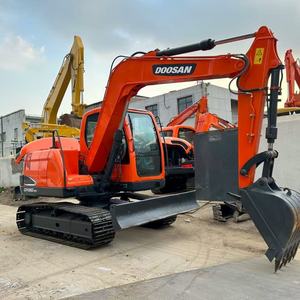 En stock, mini-excavatrice Doosan DX80 d'occasion, excavatrice Doosan DX60-9c DX60-7 DX75 DX80 DX55, excavatrice Doosan DX60 à bas prix - Product Image 3
